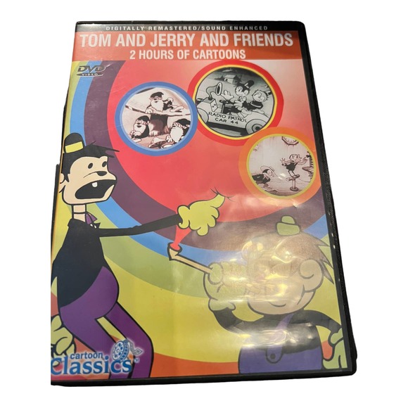 Classic Cartoon DVD Set of 5. Bugs Bunny, Tom and Jerry, Woody, Popeye, Superman - Picture 3 of 6